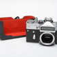 Cosmorex SE 35mm SLR Body Only w/1/2 bottom case, works *Read