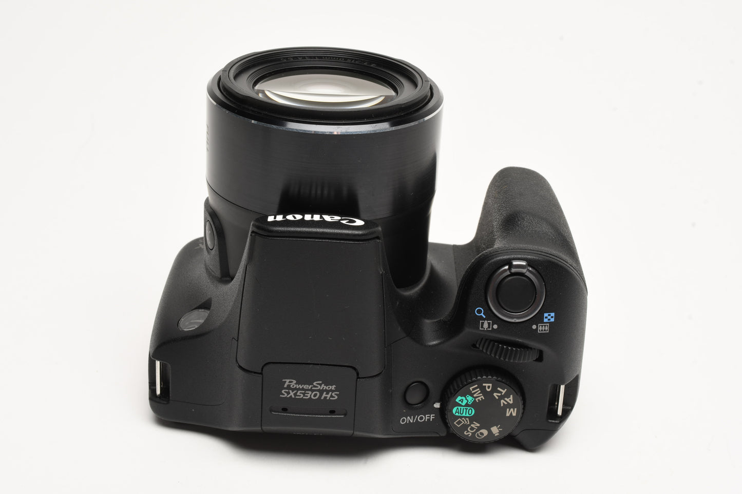 Canon Powershot SX530HS 50X 16MP Digital Point&Shoot w/2Batts, Great!