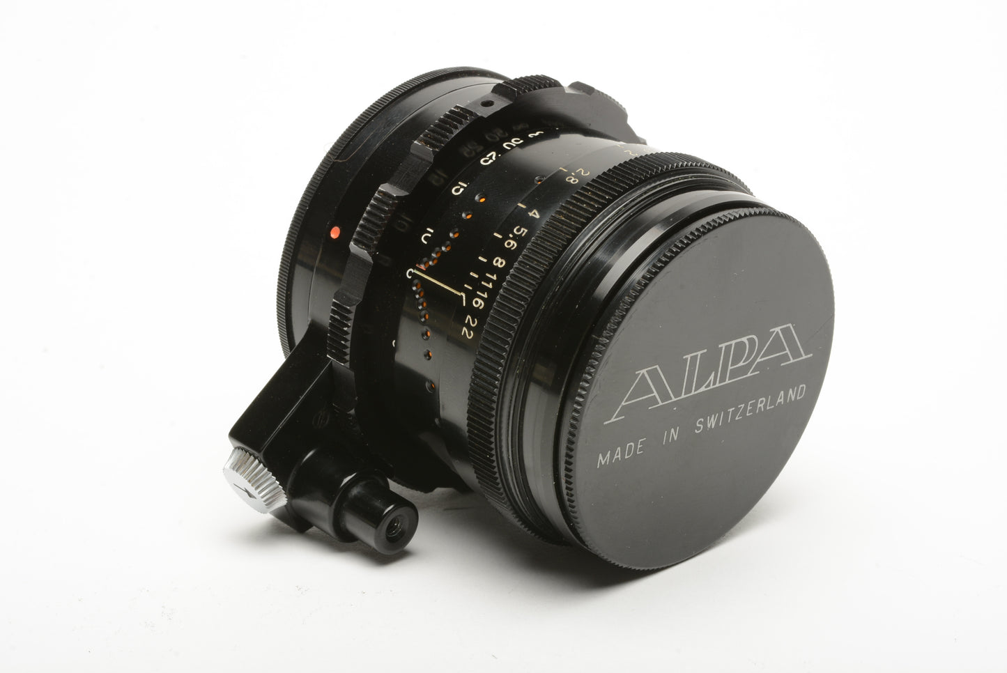 Alpa Kern Macro Switar 50mm f1.9 AR lens, caps, very clean and sharp!