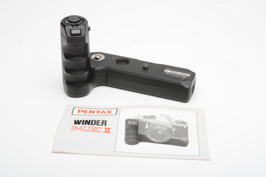 Pentax Winder ME II winder for ME Super, manual, very clean, tested