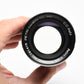 Petri 135mm F3.8 Telephoto Lens w/Caps, Good!