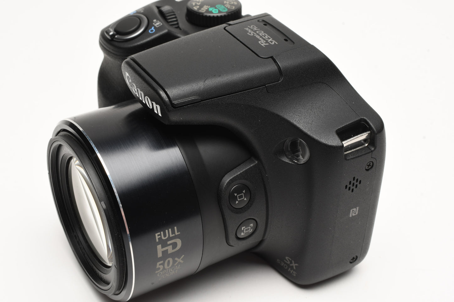 Canon Powershot SX530HS 50X 16MP Digital Point&Shoot w/2Batts, Great!