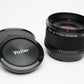 Vivitar MC 2X Tele Converter 6x6 Lens for Hasselblad 500C/M, Caps, clean!