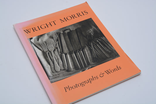 Photographs and Words softcover book by Wright Morris