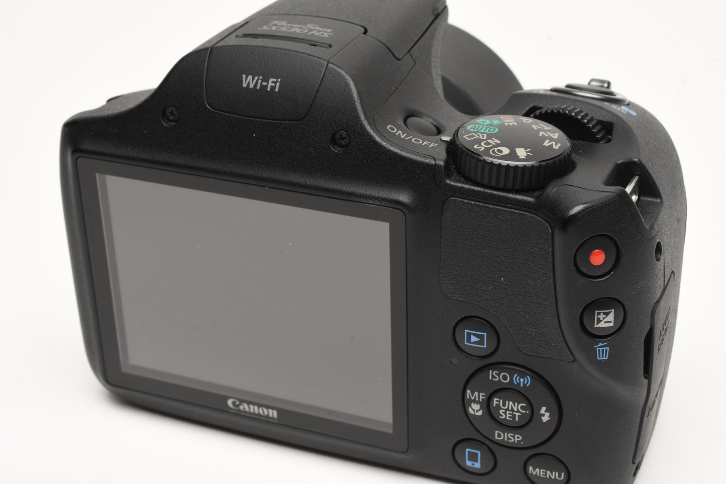 Canon Powershot SX530HS 50X 16MP Digital Point&Shoot w/2Batts, Great!