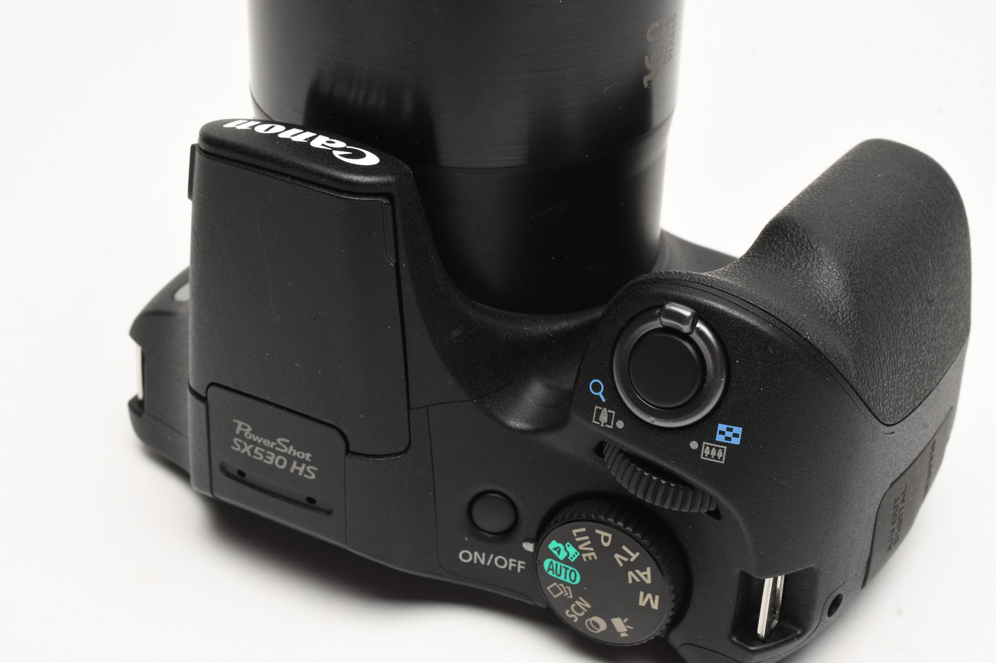 Canon SX520HS 16MP Digital Point&Shoot, 2X Batts+charger, Great!