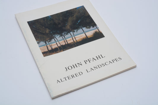 Altered Landscapes softcover book by John Pfahl