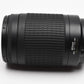 Nikon AF Zoom Nikkor 70-300mm f4-5.6G zoom, Hood+Caps+UV Mint-