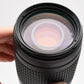 Nikon AF Zoom Nikkor 70-300mm f4-5.6G zoom, Hood+Caps+UV Mint-