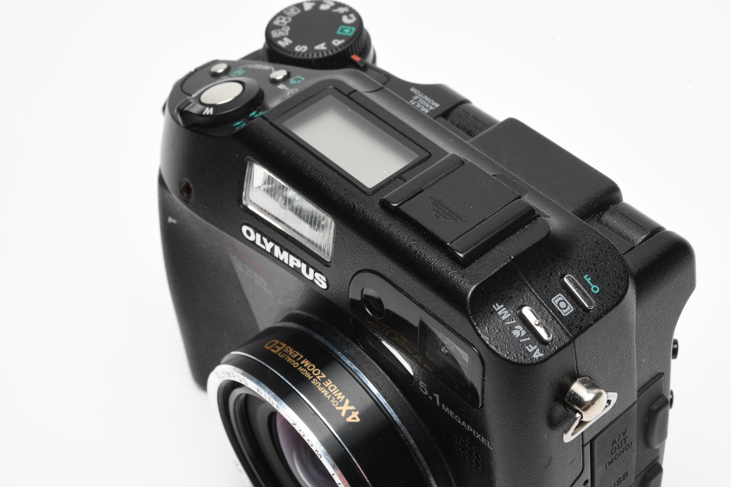 Olympus C-5060 5MP Digital Point&Shoot camera, batt+charger+cap+256MB CF