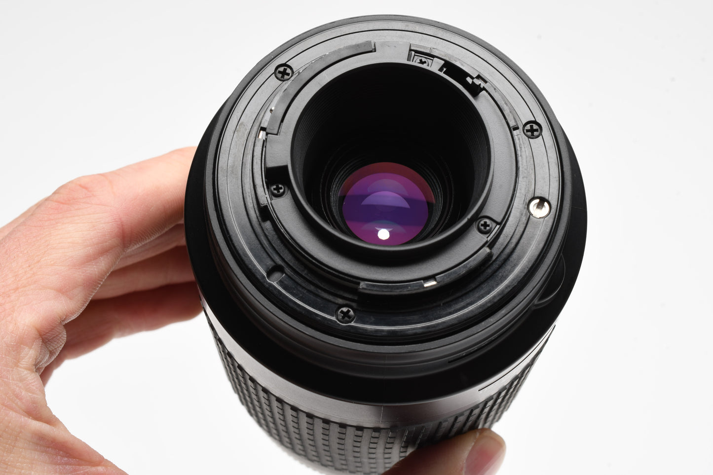 Nikon AF Zoom Nikkor 70-300mm f4-5.6G zoom, Hood+Caps+UV Mint-