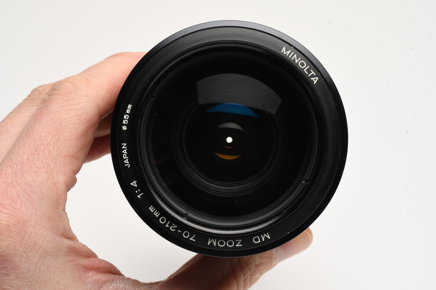 Minolta 70-210mm F4 MD Mount macro telephoto zoom lens, +Caps, Pouch, Great