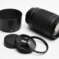 Nikon AF Zoom Nikkor 70-300mm f4-5.6G zoom, Hood+Caps+UV Mint-