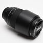 Nikon AF Zoom Nikkor 70-300mm f4-5.6G zoom, Hood+Caps+UV Mint-