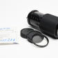 Tokina 70-210mm f4 tele zoom lens for Pentax PK, Pouch, caps, UV