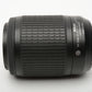 Nikon AF-S 55-200mm f4-5.6G ED VR DX, Hood, CPL filter, Very clean