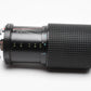 Tokina 70-210mm f4 tele zoom lens for Pentax PK, Pouch, caps, UV