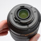 Nikon AF-S 18-105mm f3.5-5.6G ED DX VR zoom lens, caps, clean & versatile