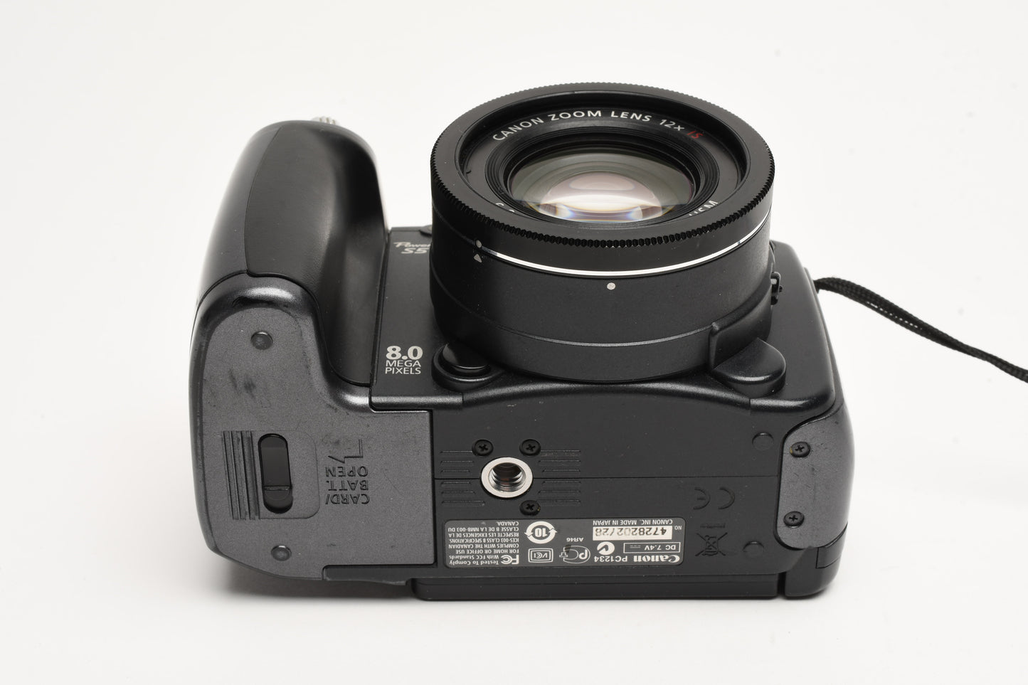 Canon PowerShot S5 IS 8MP Digital Point&Shoot camera, Tested, Great!