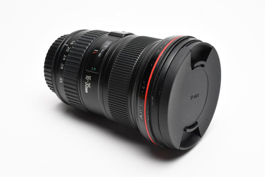 Canon EF 16-35mm f2.8L USM Lens, caps, Sharp!