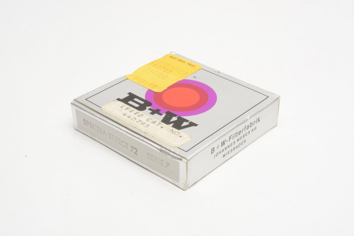 B+W Series 7 VII Spectra Effect 72 filter, Mint, Boxed