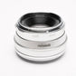Pergear 25mm F1.8 HD.MC for Fujifilm FX mount MF lens, + hood