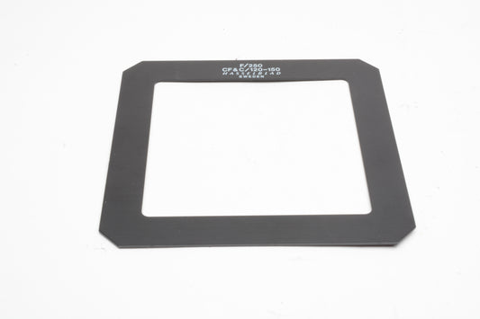 Hasselblad Pro Lens Shade Mask for 120-150mm CF & C Lenses, very clean