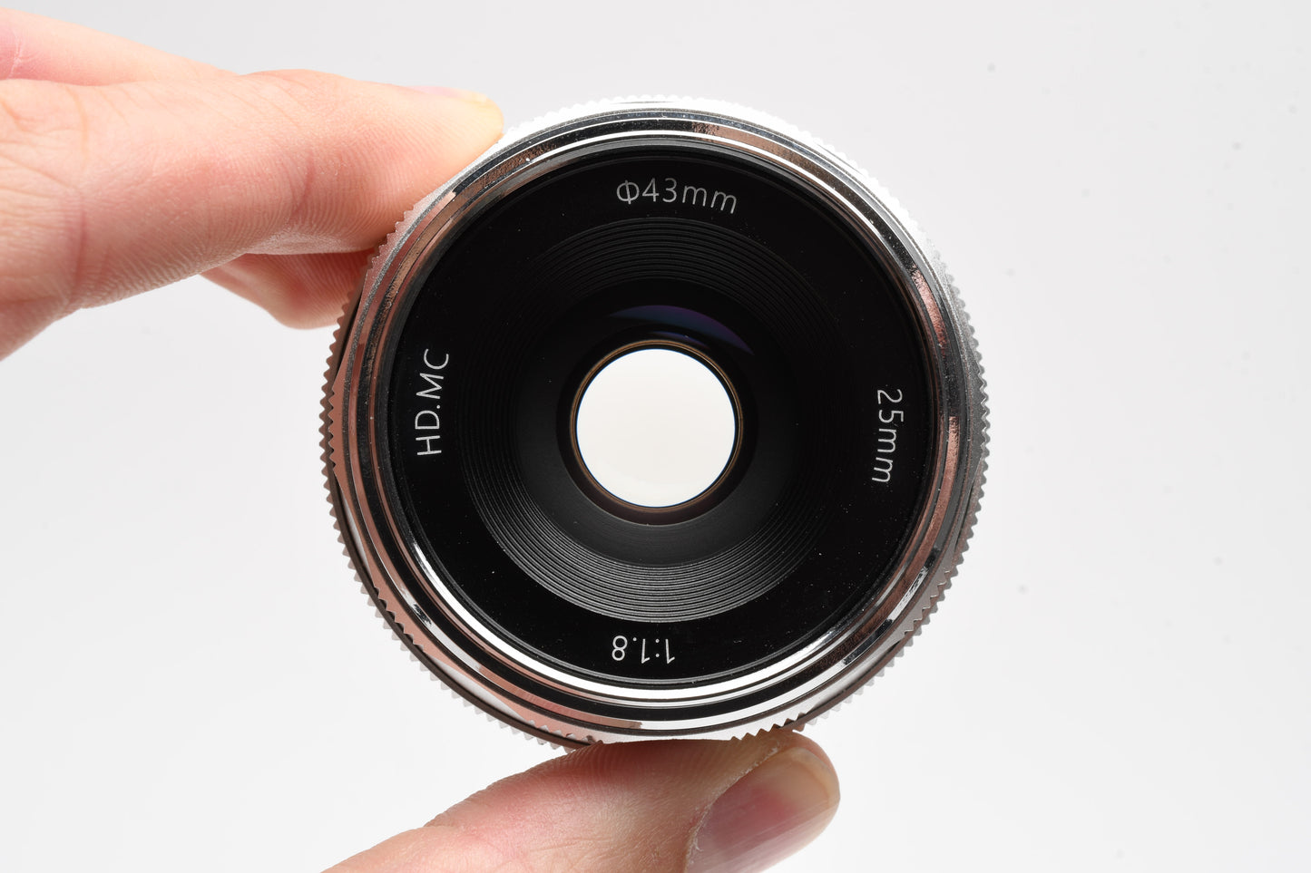 Pergear 25mm F1.8 HD.MC for Fujifilm FX mount MF lens, + hood