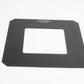 Hasselblad Pro Lens Shade Mask for 250mm CF & C Lenses, very clean