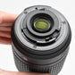 Nikon AFS Nikkor 55-200mm F4-5.6G ED DX VR zoom lens, caps, Great!
