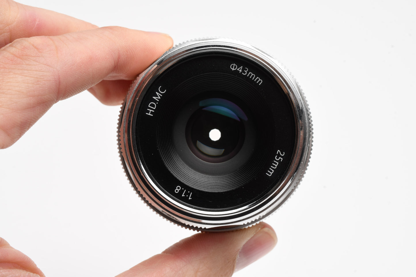 Pergear 25mm F1.8 HD.MC for Fujifilm FX mount MF lens, + hood