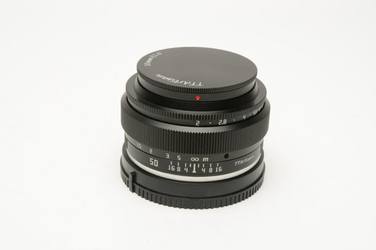 TT Artisan DI Optical 50mm f2 for Sony E-Mount, Mint-