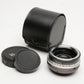 Vivitar 2X-1 Tele Converter, case, M42 Mount w/Caps