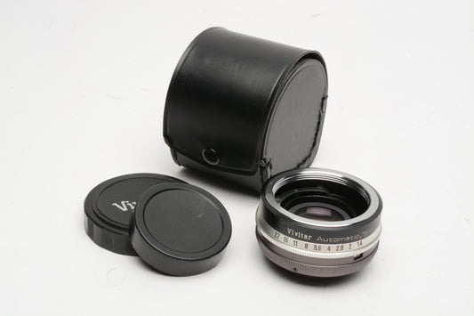 Vivitar 2X-1 Tele Converter, case, M42 Mount w/Caps