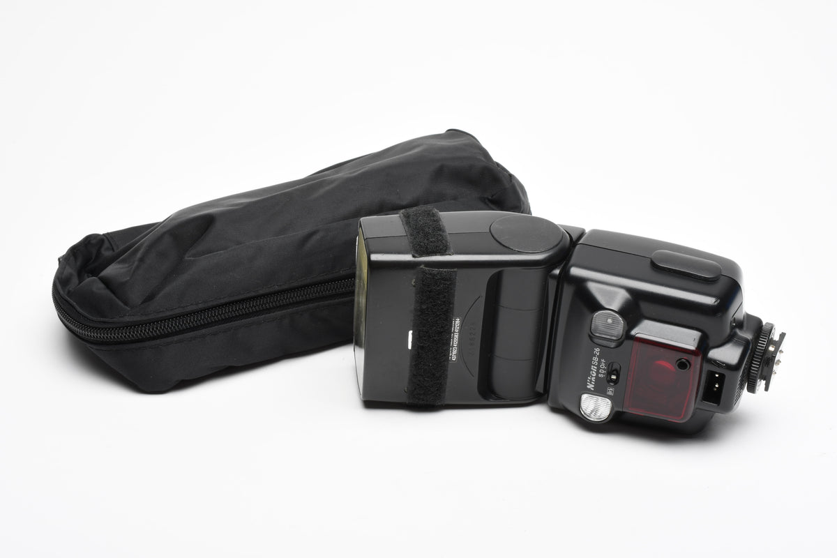 Nikon SB-26 Speedlight Shoe Mount Flash, Tested, Good