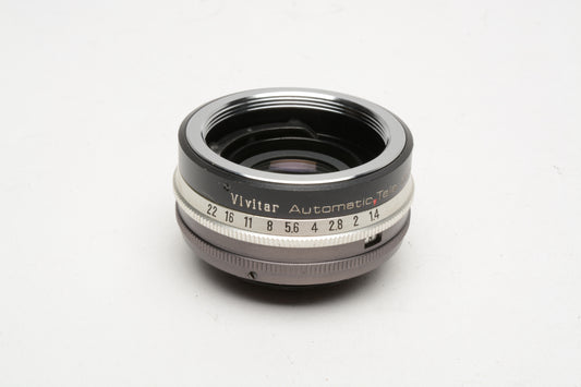 Vivitar 2X-1 Tele Converter, case, M42 Mount w/Caps