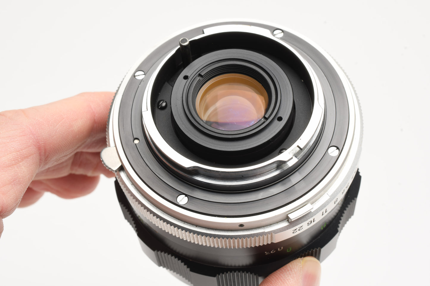 Minolta MC Macro Rokkor-QF 50mm f3.5 w/1:1 Extension tube +Reverse Ring+Case