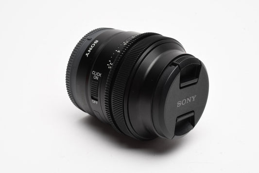 Sony FE 50mm f2.8G E-Mount lens SEL50F28G w/Hood (Black) Mint, Boxed