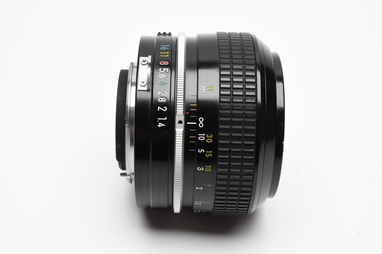 Nikon Nikkor 50mm f1.4 (Non-AI) Prime lens, caps, Sharp & Clean