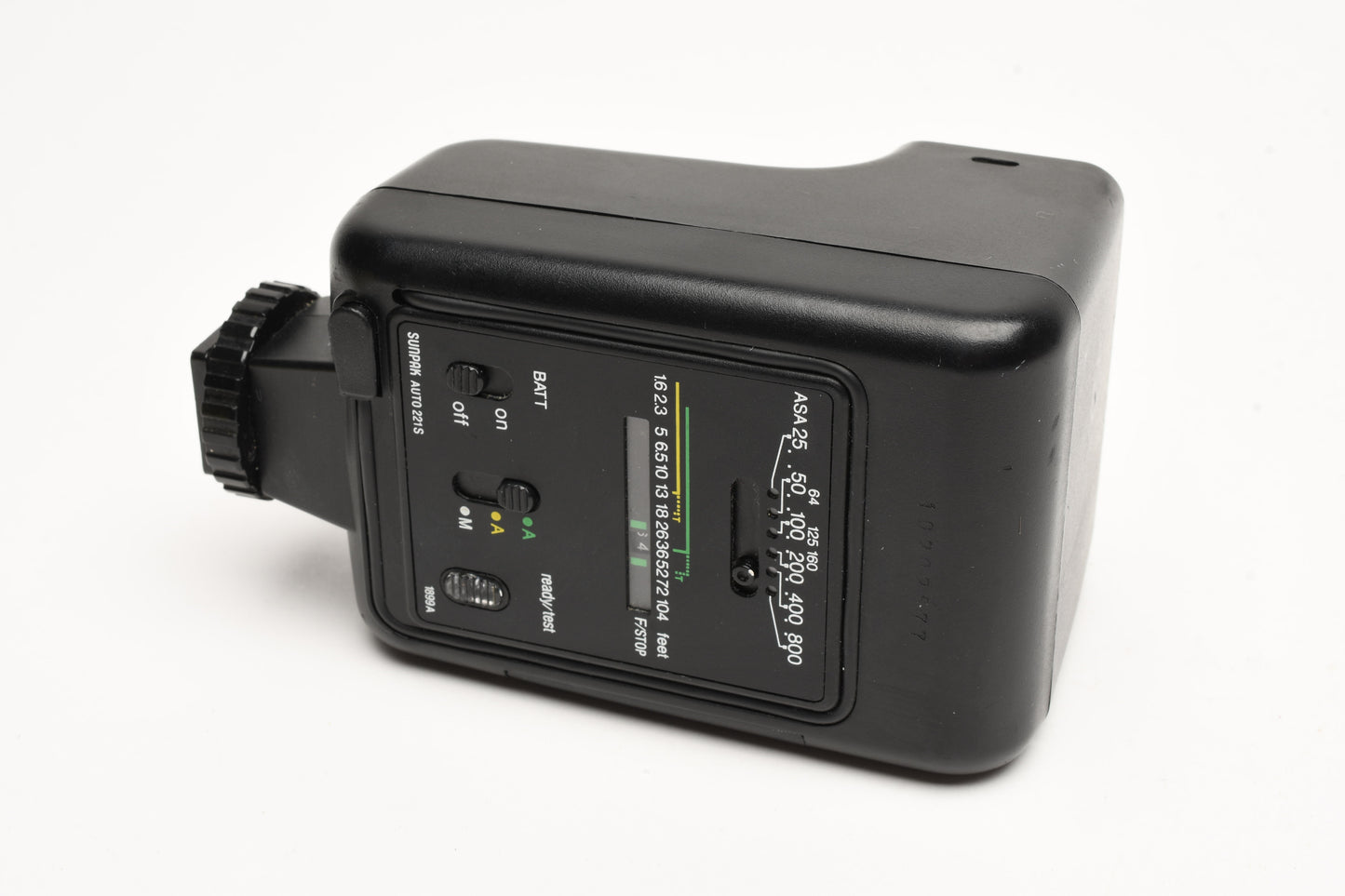 Sunpak Auto 221S Electronic Flash, Nice, Tested