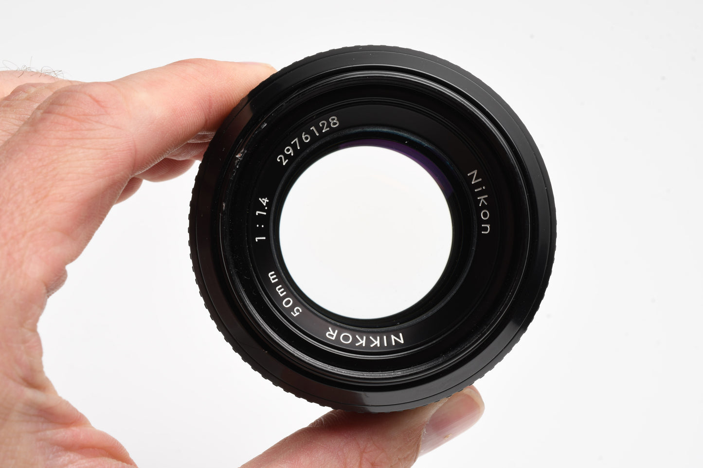 Nikon Nikkor 50mm f1.4 (Non-AI) Prime lens, caps, Sharp & Clean