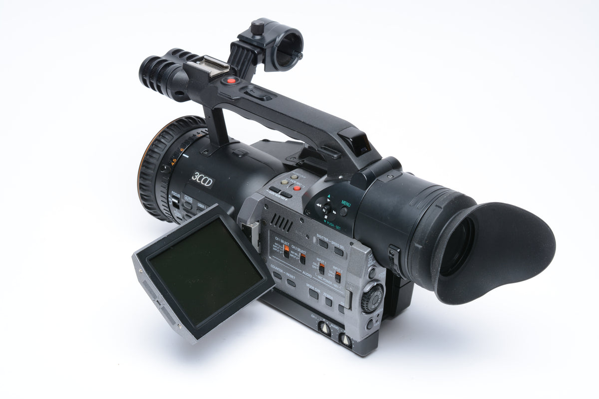 Panasonic AG-DVX100B 3CCD MiniDV Pro Camcorder bundle, remote, case, Tested
