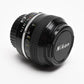 Nikon Nikkor 50mm f1.4 (Non-AI) Prime lens, caps, Sharp & Clean
