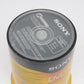 100X Sony DVD-R 4.7GB 120min 16X Optical Media Recordable, Sealed Tower