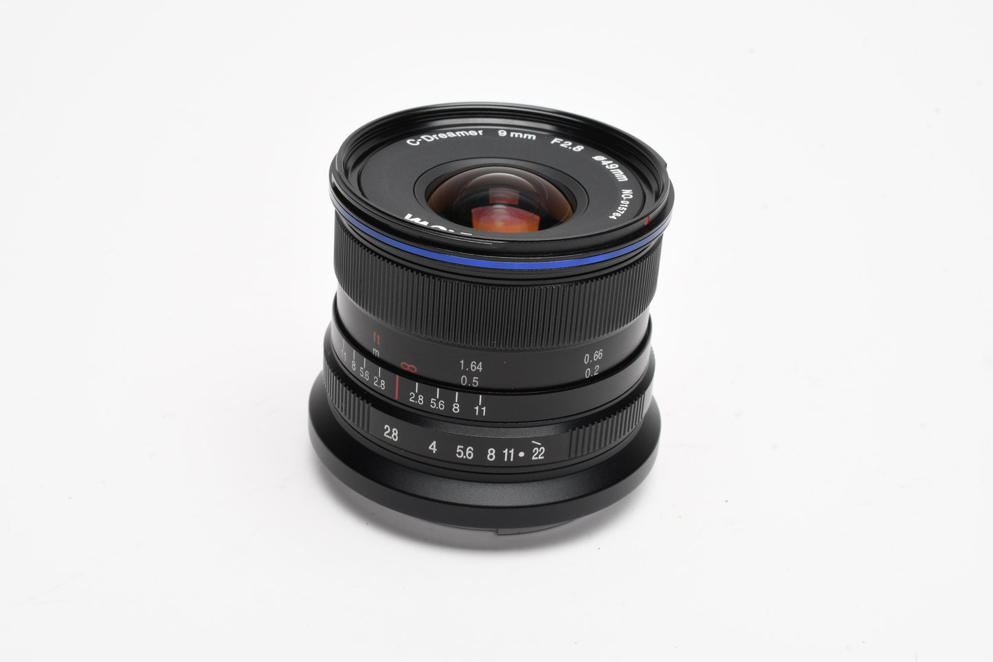 Laowa C-Dreamer 9mm f2.8 Sony E-Mount, Hood+Cpas, Mint-
