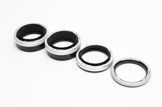 Canon Extension Tube M Set (1x M5, 1x M10, 2x M20 rings) Great!