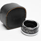 Canon LifeSize converter for 50mm f3.5 Macro FD lens in case, Very clean