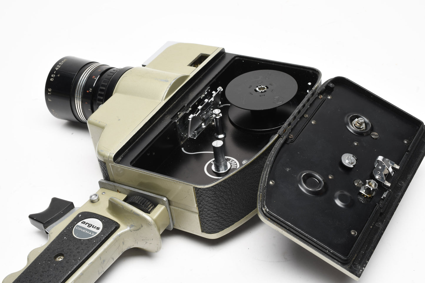 Argus Cinemax 85E 8mm movie camera w/8.5-42.5mm, Tested, Great!