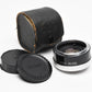 Vivitar 2X-4 Teleconverter for Canon FL-FD mount, caps + case
