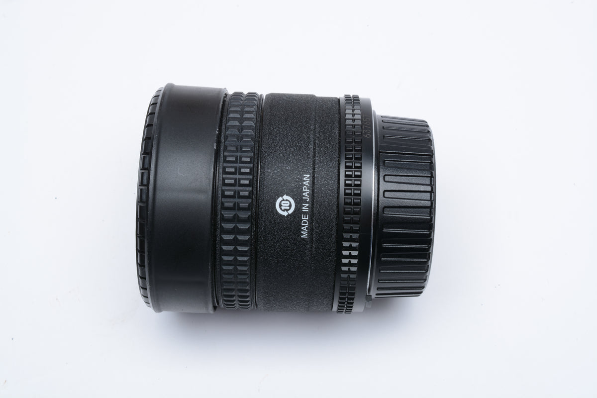 Nikon Nikkor AF 16mm F2.8D Fisheye Lens, Filters, Mint, Boxed, USA